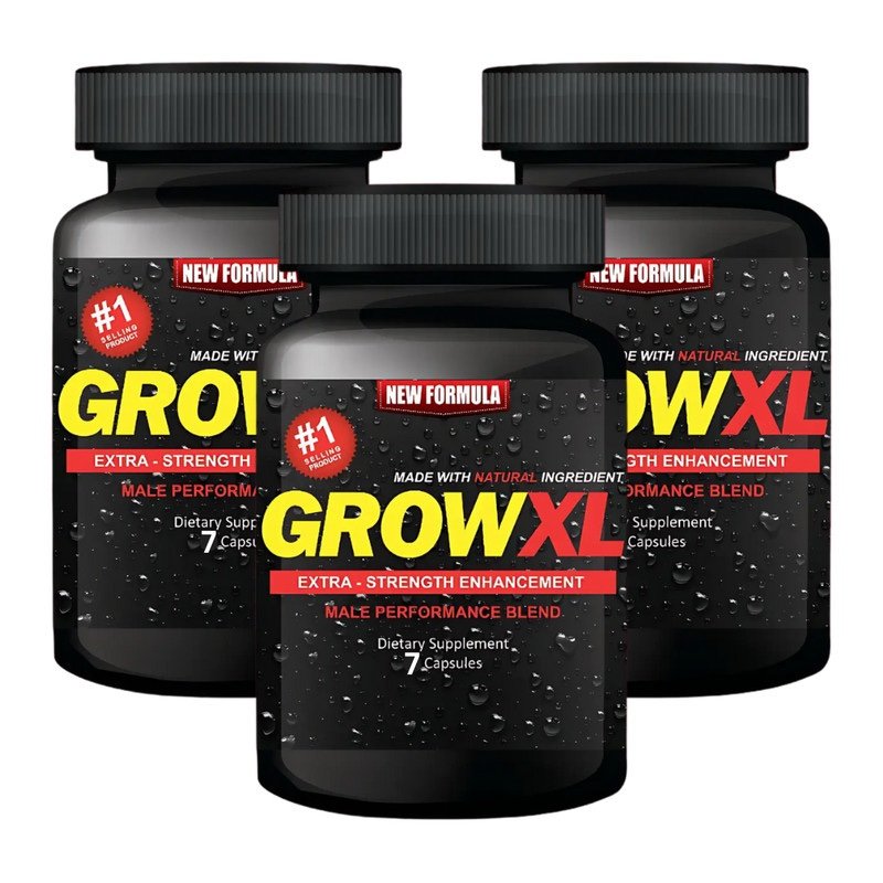 3 BOTOL GROW XL + FREEGIFT ( 21 CAPSULES )