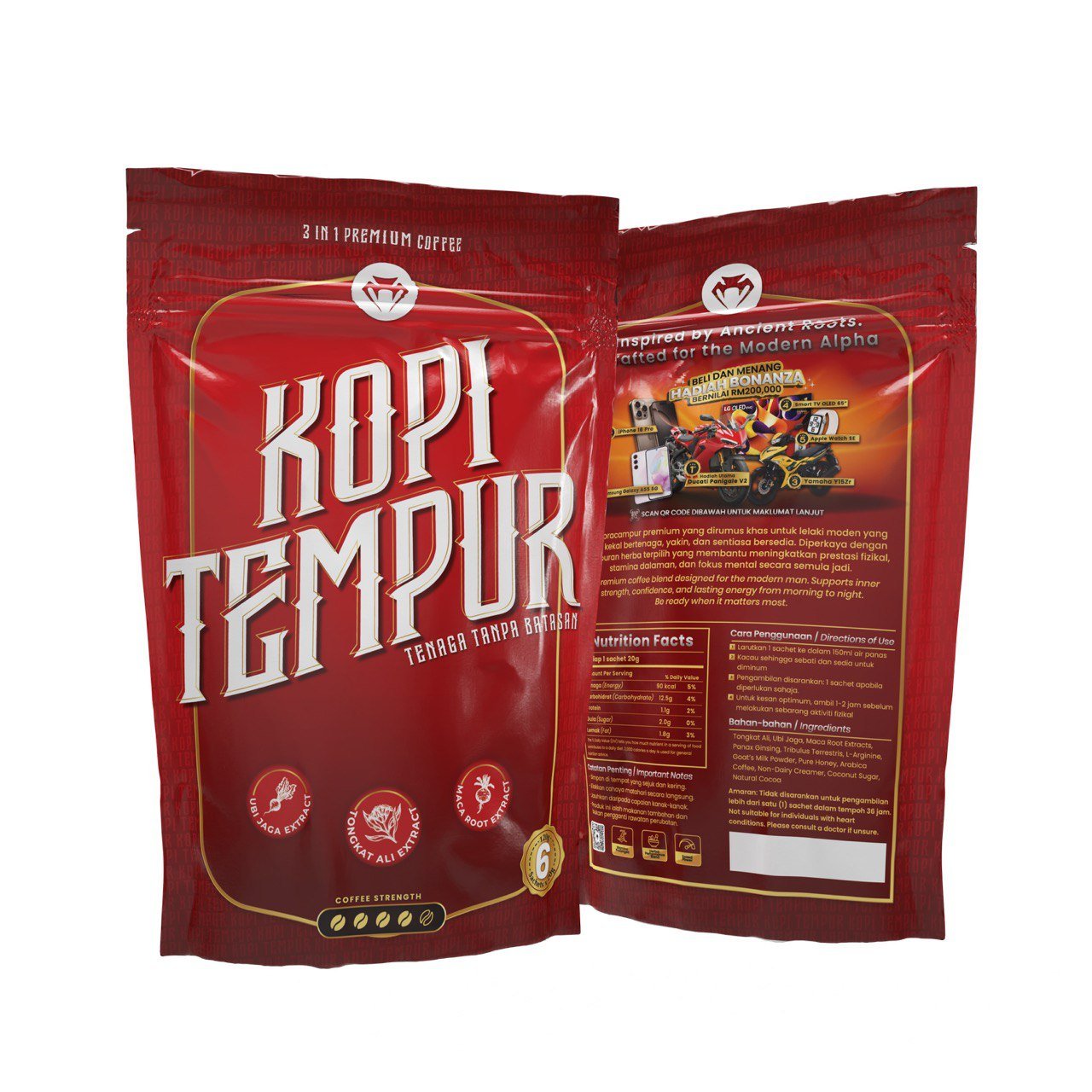 KOPI TEMPUR (1PACK - 6 SACHET)